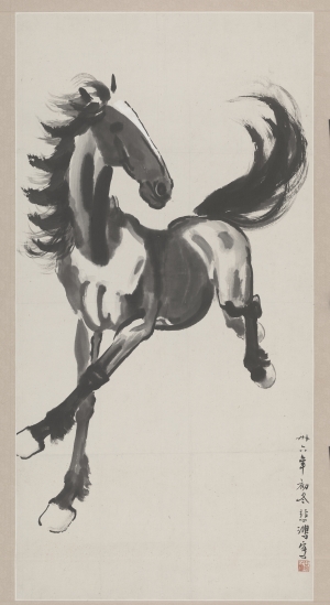 004-005  徐悲鴻 奔馬_副本.jpg